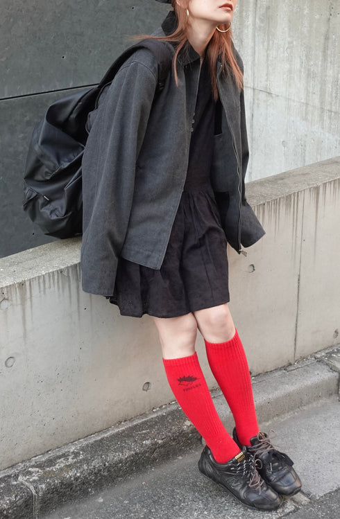 バイカラールーズブルゾン